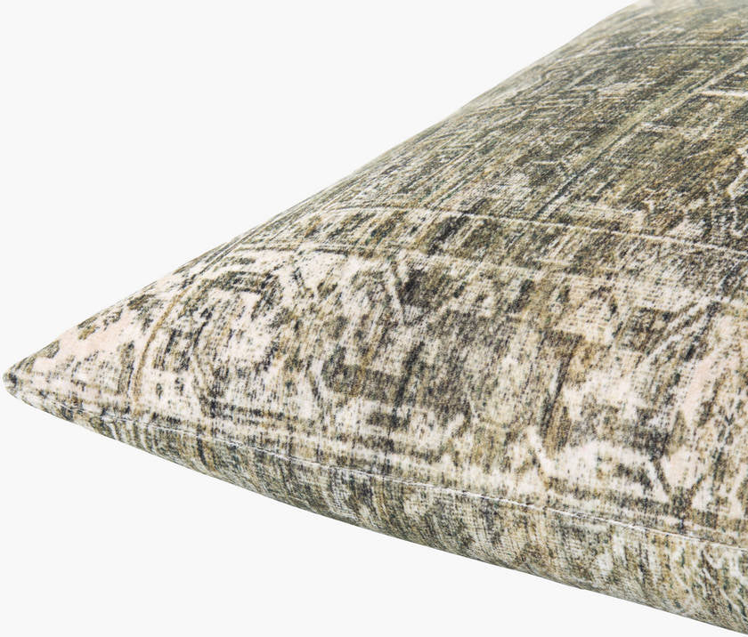 Toole Olive Pillow Cover - Galey Alix x Livabliss