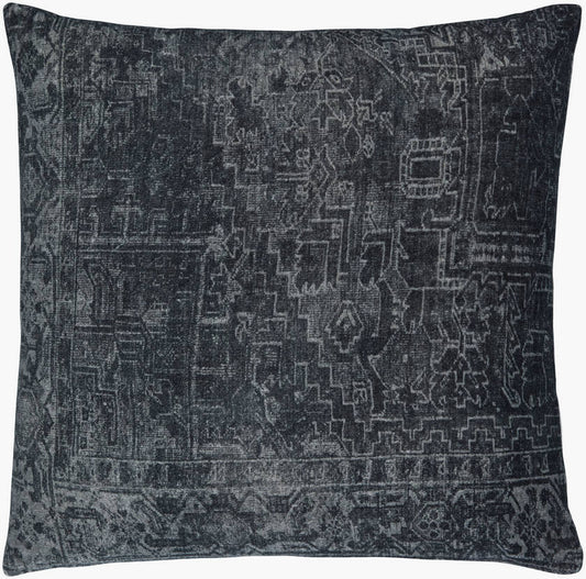 Toole Charcoal Pillow Cover - Galey Alix x Livabliss