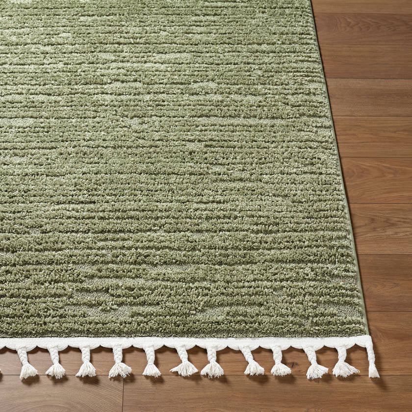 Flamoudi Global Olive Area Rug