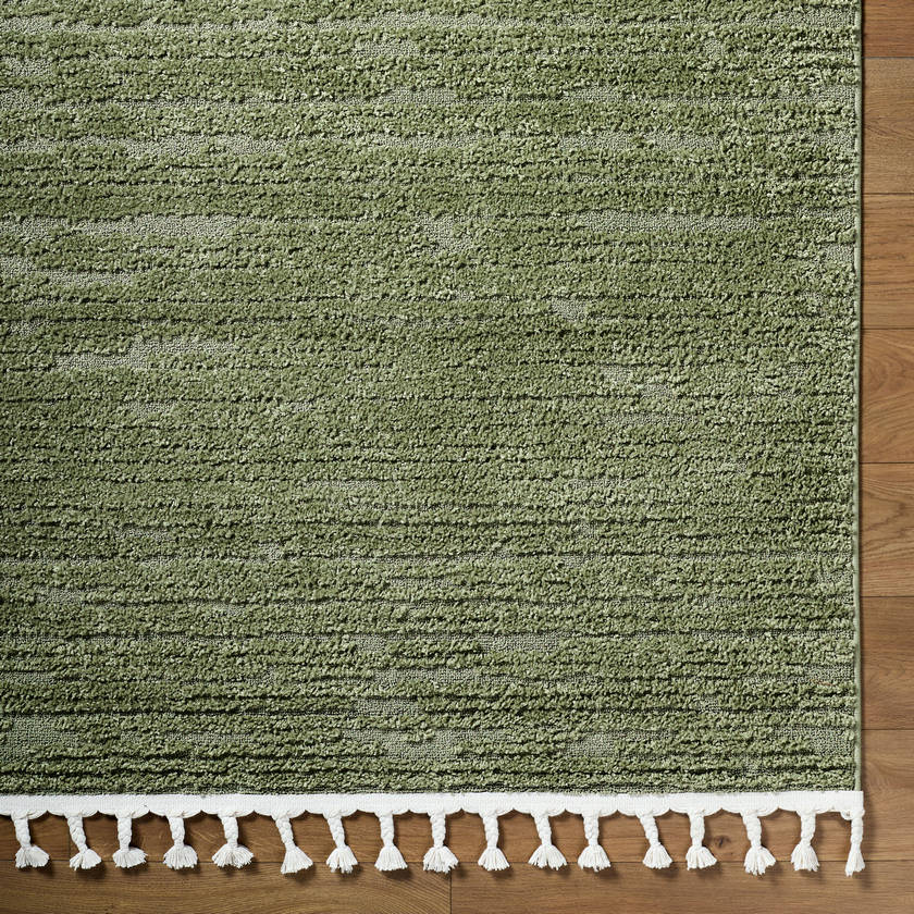 Flamoudi Global Olive Area Rug
