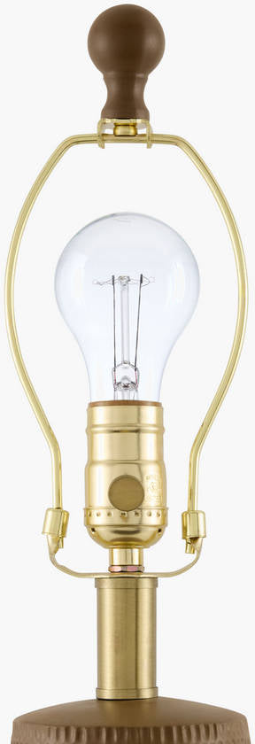 Laneesha Rustic Brown Table Lamp