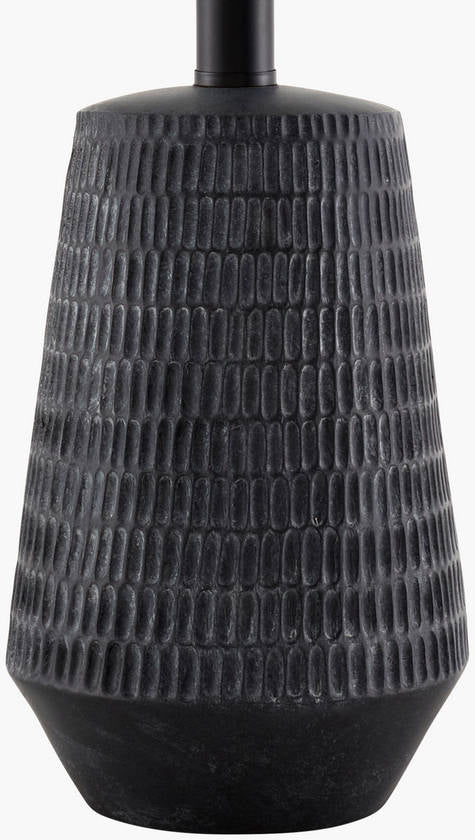 Laneesha Rustic Black Table Lamp