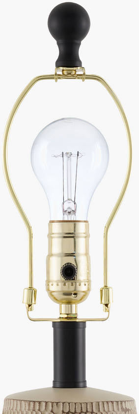 Laneesha Rustic Beige Table Lamp