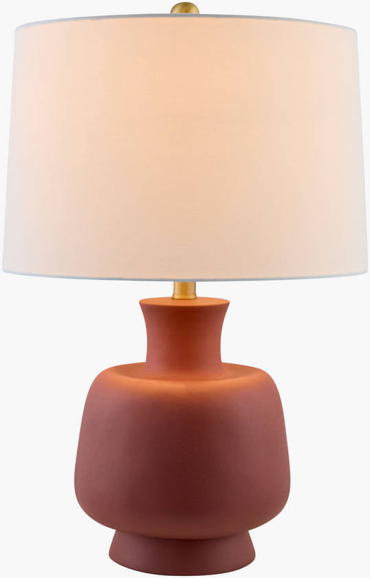Ginny Traditional Brick Table Lamp