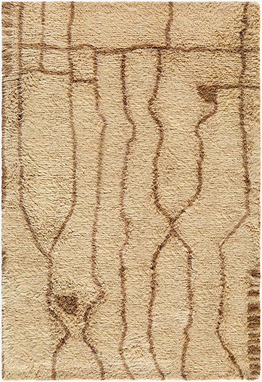 Kaili Global Beige Area Rug