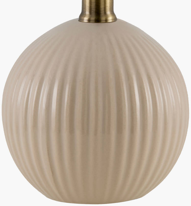 Trudie Modern Cream Table Lamp