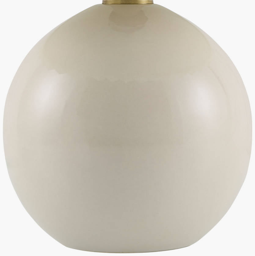 Travarus Modern Ivory Table Lamp