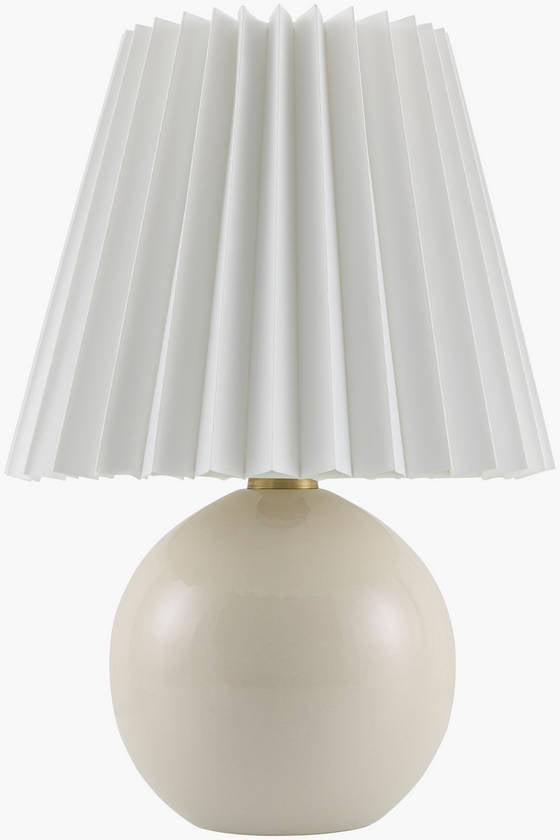 Travarus Modern Ivory Table Lamp