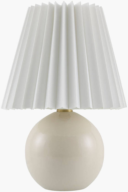 Travarus Modern Ivory Table Lamp
