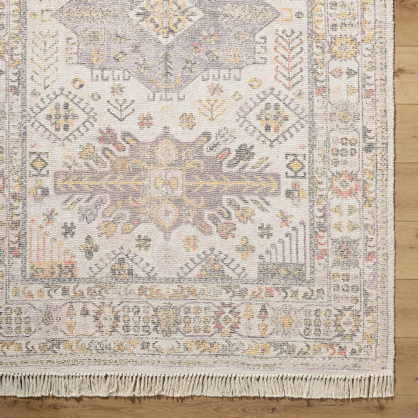 Kjersti Traditional Ivory/Slate Gray Area Rug