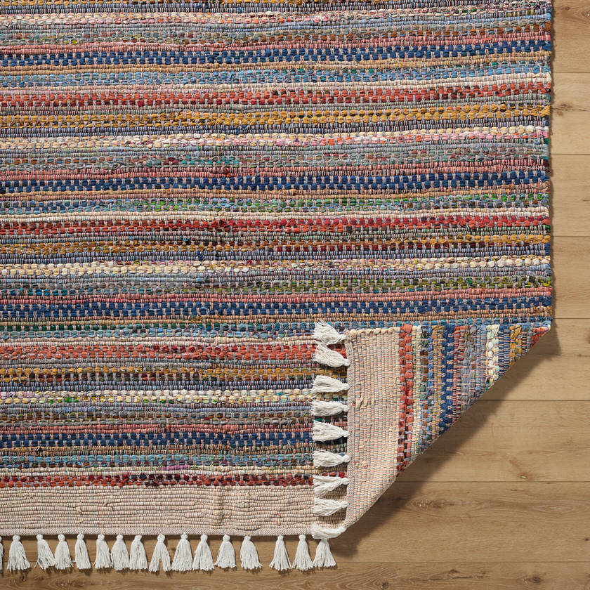 Marybeth Global Rust Area Rug