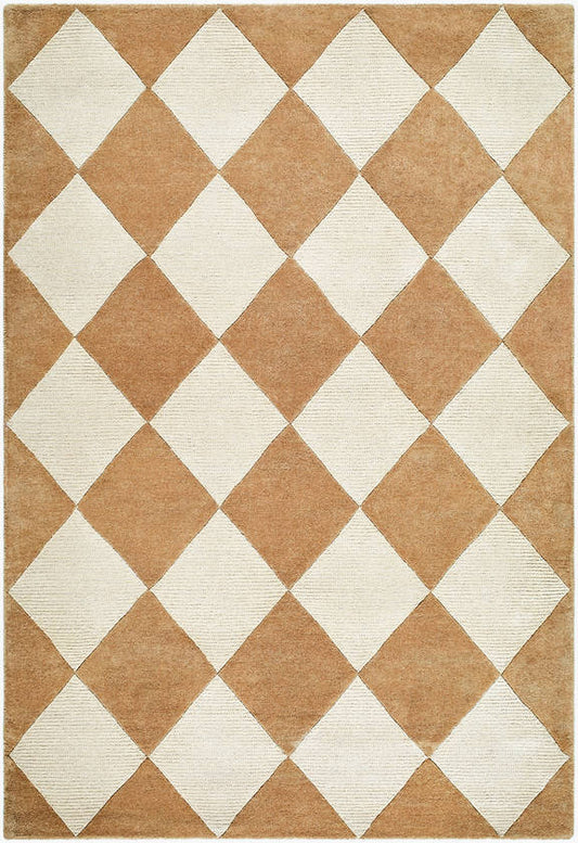 Isaac Modern Tan Area Rug - Vivir x Livabliss