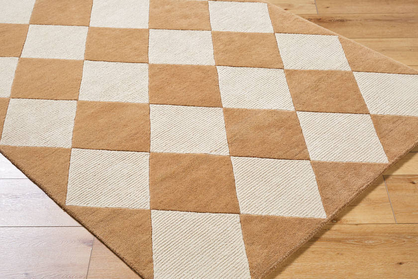 Isaac Modern Tan Area Rug - Vivir x Livabliss