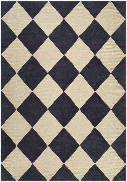 Isaac Modern Charcoal Area Rug - Vivir x Livabliss