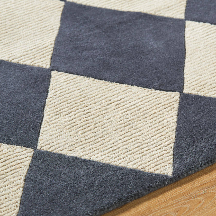 Isaac Modern Charcoal Area Rug - Vivir x Livabliss