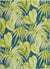 Leroy Coastal Lime Green Area Rug