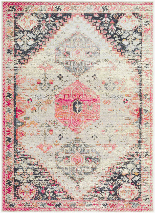 Haacht Traditional Blush Area Rug