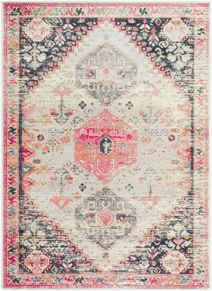 Haacht Traditional Blush Area Rug