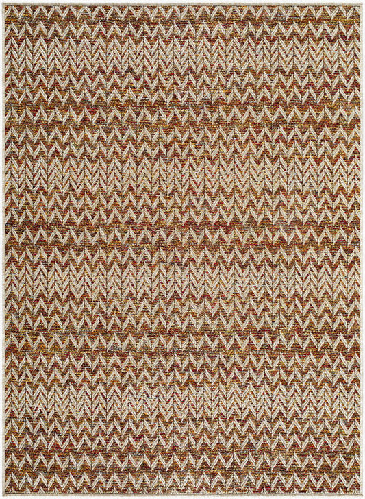 Prashant Cottage Burnt Orange Area Rug