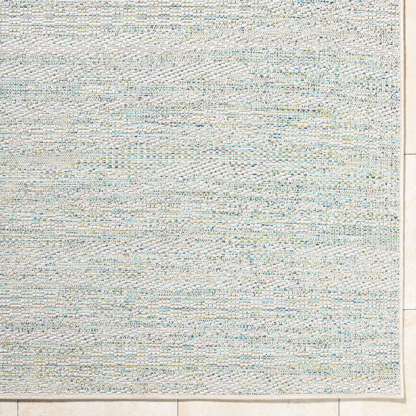 Lonzo Cottage Pale Blue Area Rug