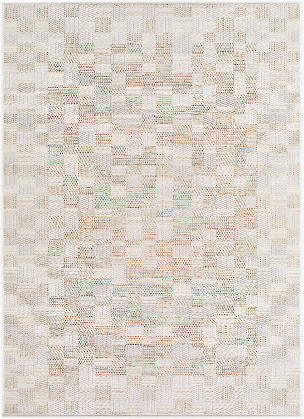 Quason Cottage Light Gray Area Rug