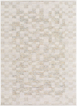 Quason Cottage Light Gray Area Rug