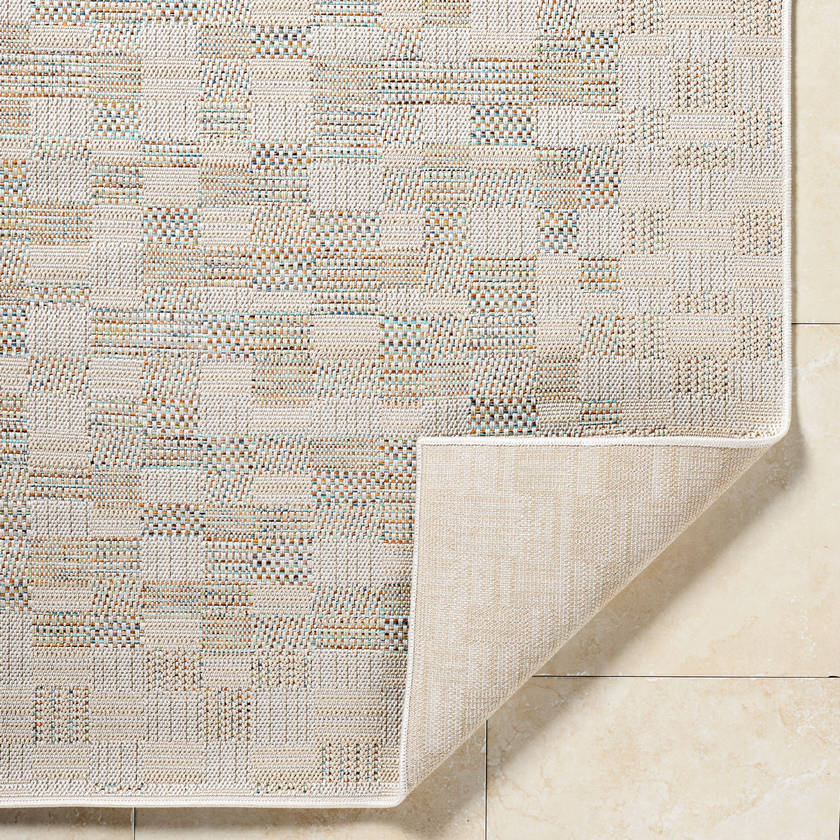 Quason Cottage Light Gray Area Rug