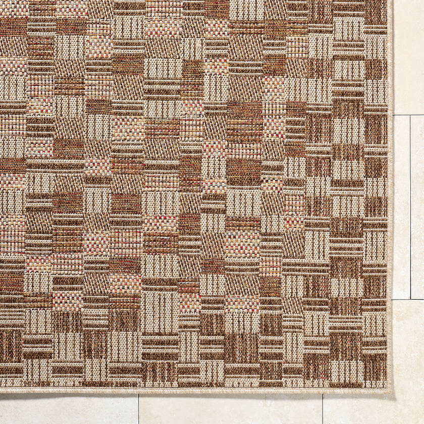 Quason Cottage Terracotta Area Rug