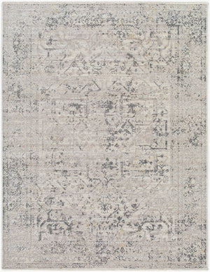 Tiffeney Traditional Charcoal Area Rug