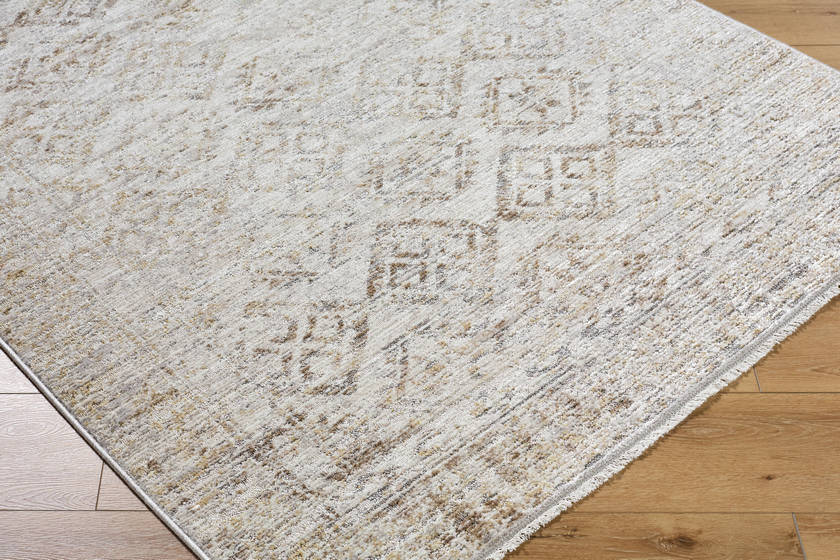 Wayde Traditional Taupe Area Rug