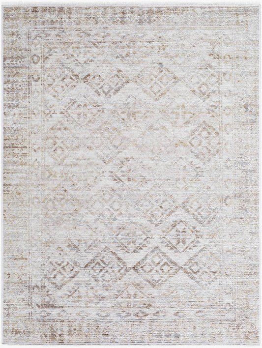 Wayde Traditional Taupe Area Rug