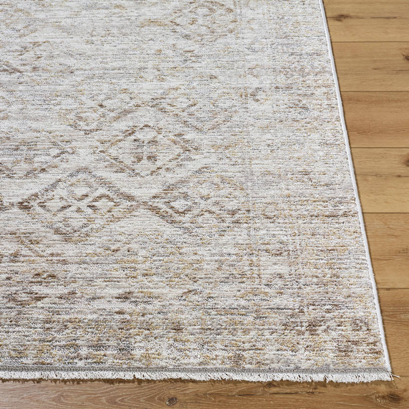 Wayde Traditional Taupe Area Rug