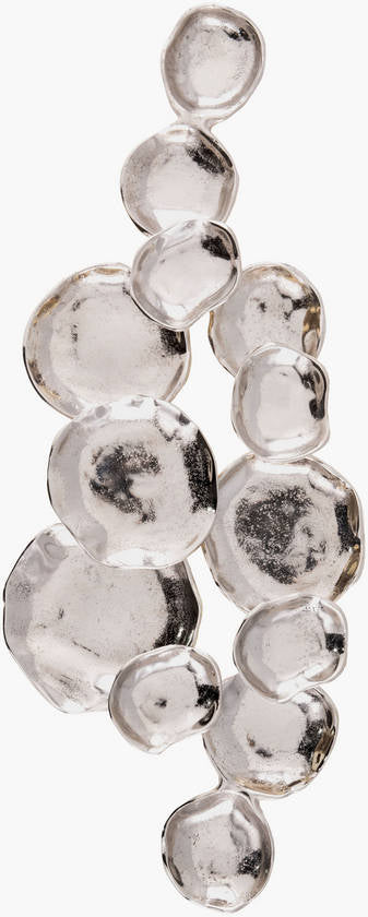 Priscella Metallic - Nickel Wall Art Piece