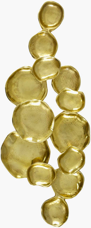 Priscella Metallic - Brass Wall Art Piece