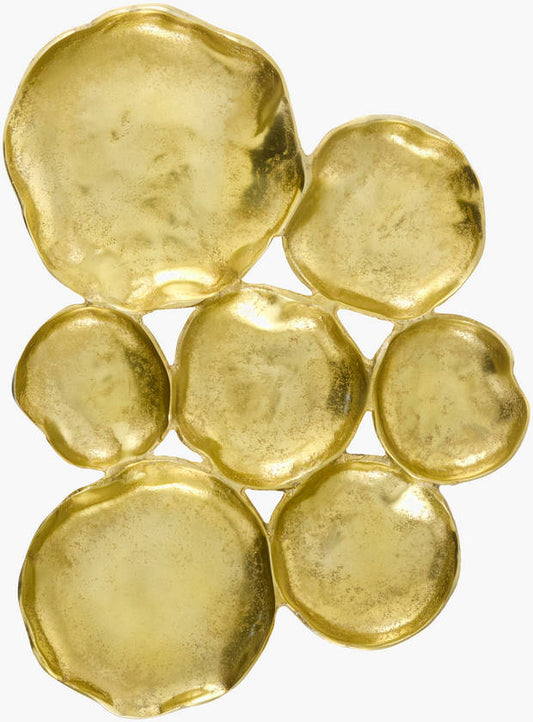 Shandy Metallic - Brass Wall Art Piece