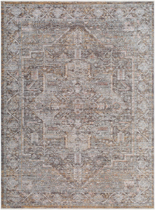 Malea Traditional Gray Area Rug