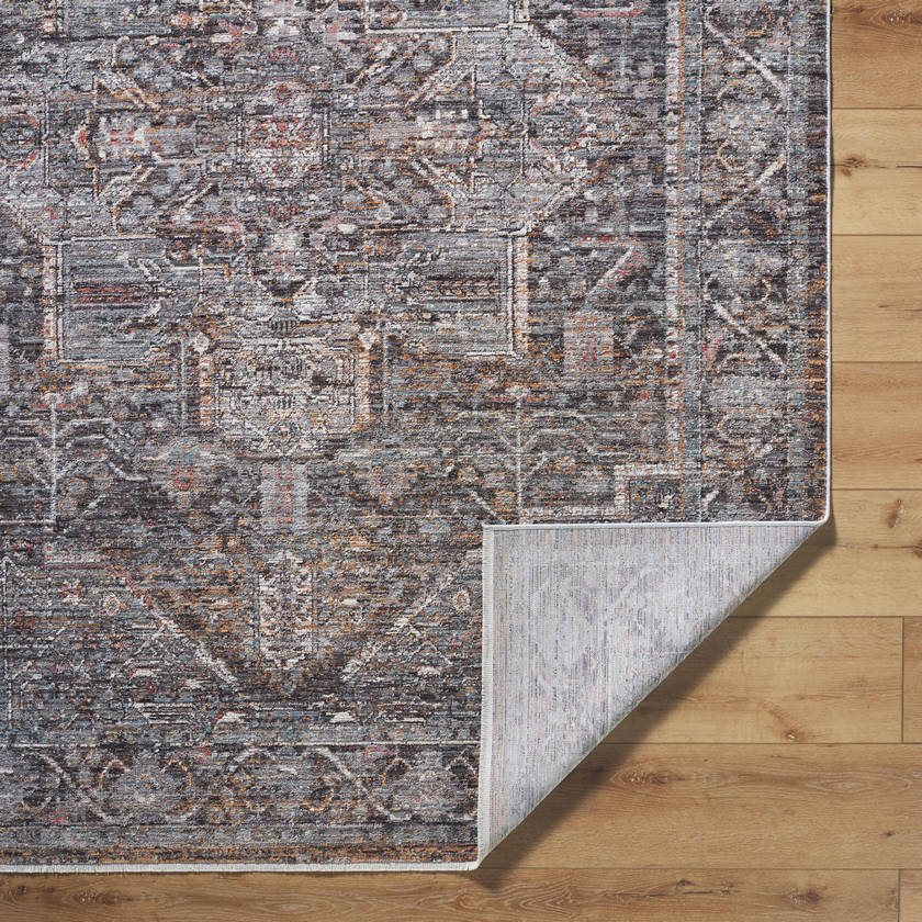 Malea Traditional Gray Area Rug
