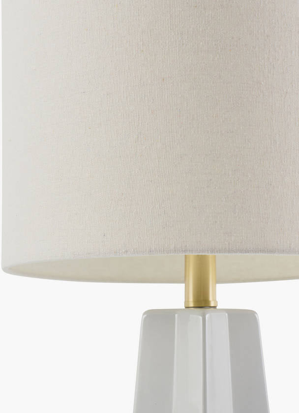 Vanna Modern Pale Blue Table Lamp