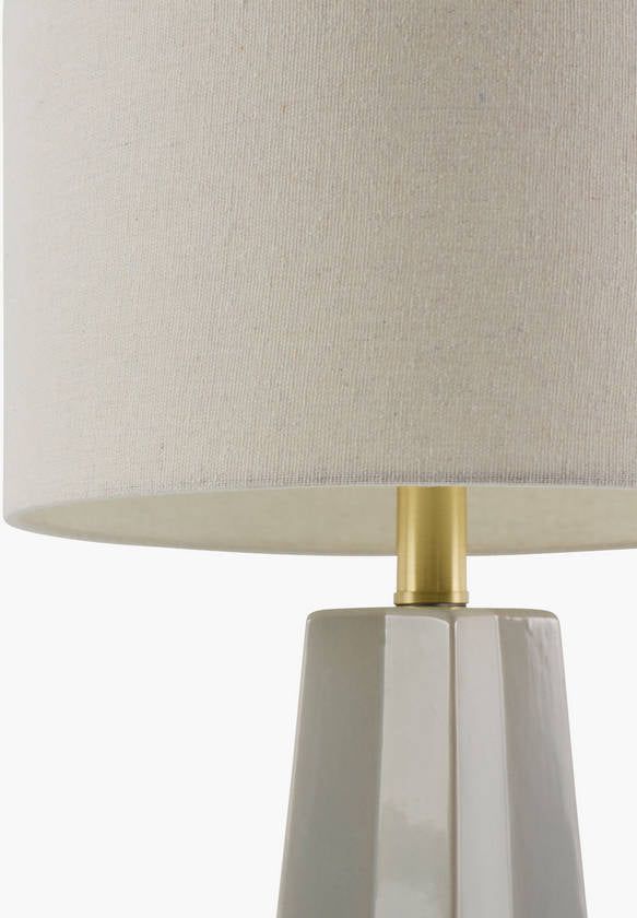 Vanna Modern Gray Table Lamp
