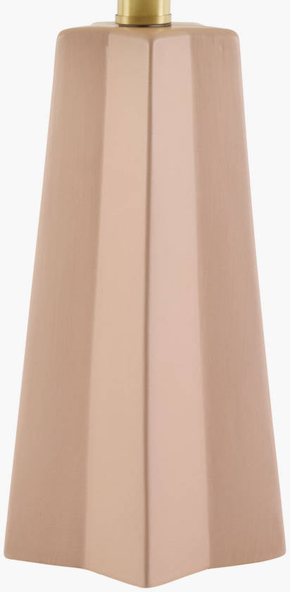 Vanna Modern Blush Table Lamp