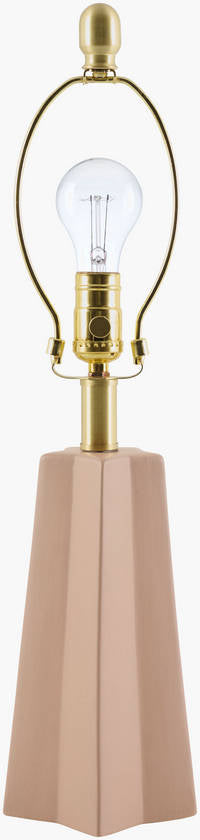 Vanna Modern Blush Table Lamp