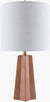 Vanna Modern Burnt Orange Table Lamp