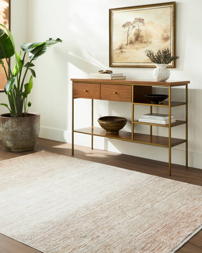 Kirbi Traditional Dark Brown Area Rug