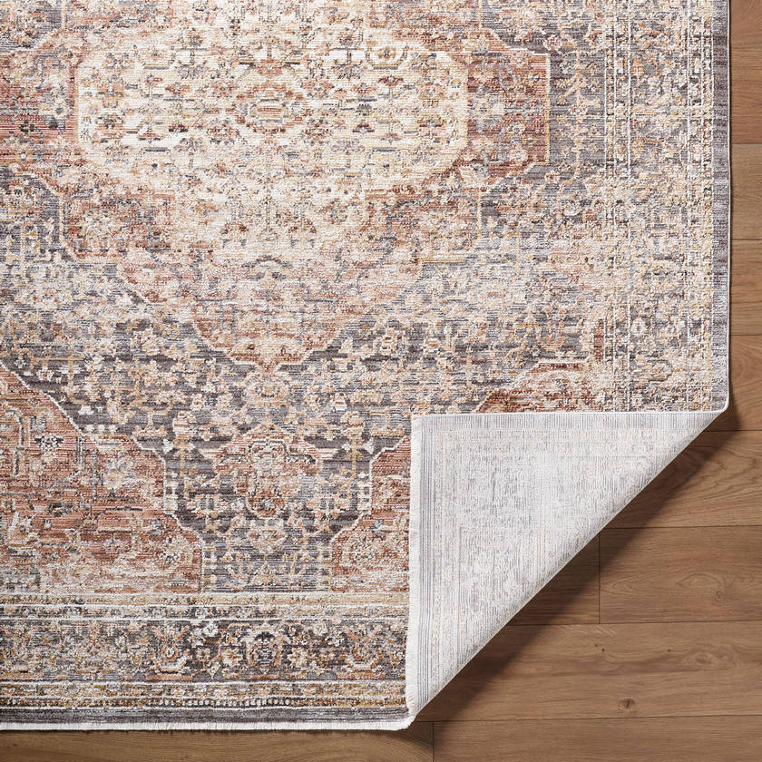 Leopold Traditional Brown Area Rug