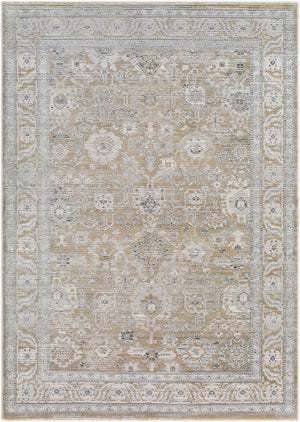 Markeia Traditional Medium Gray Area Rug