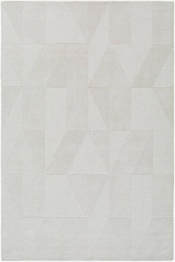 Justen Traditional Light Gray Area Rug