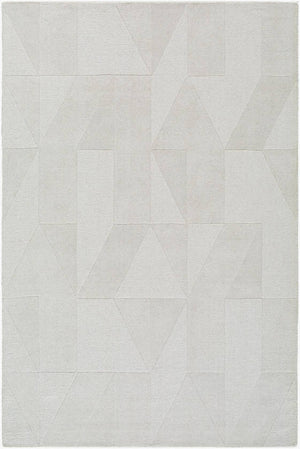 Justen Traditional Light Gray Area Rug
