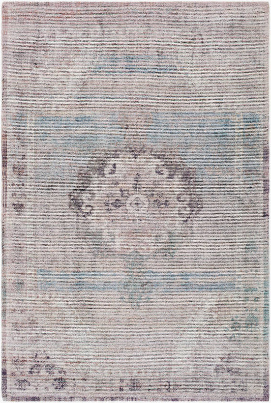 Shoshana Traditional Mauve Area Rug