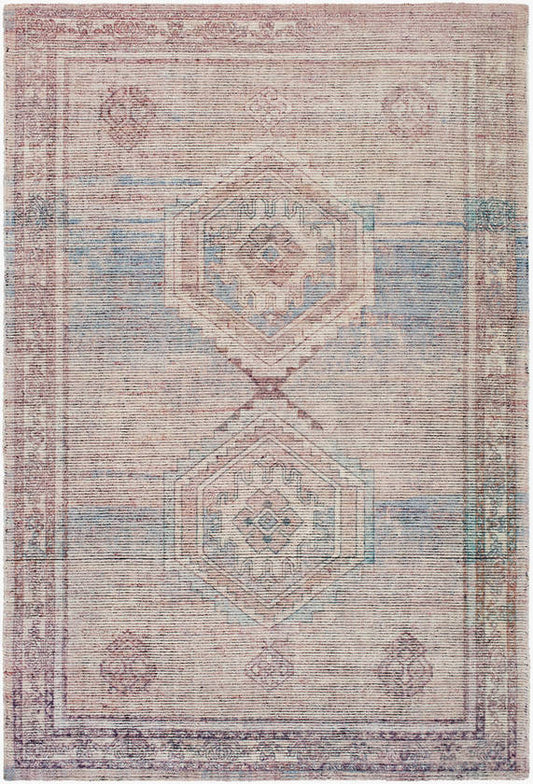 Luverne Traditional Dusty Rose Area Rug