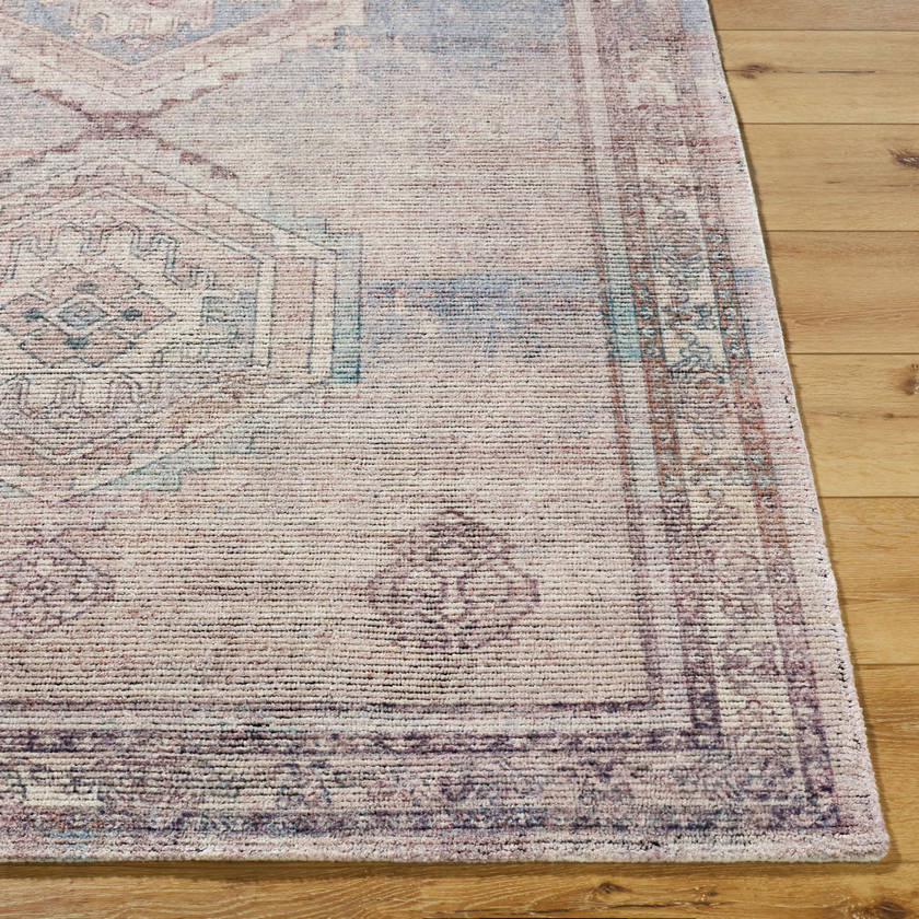 Luverne Traditional Dusty Rose Area Rug